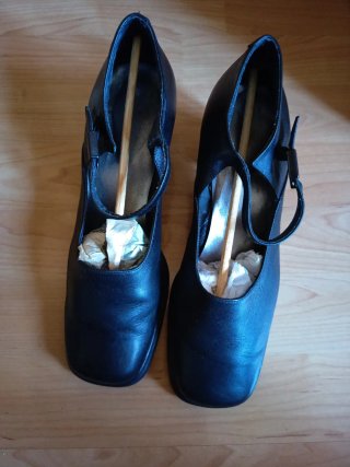 Zapatos de Sevillanas Negros Talla 38