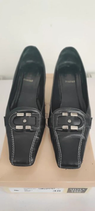 Zapatos Piepas Negros Talla 38
