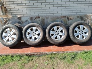 4 Llantas 17 con Neumáticos Invierno Nissan