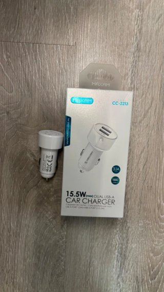 Cargador de Coche 2 Puertos USB