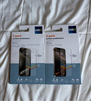 Confezione da 3 Protezioni Schermo LAB31 per iPhone