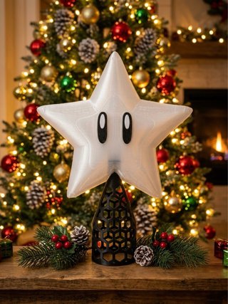 Puntale Stella Super Mario Bros 18cm
