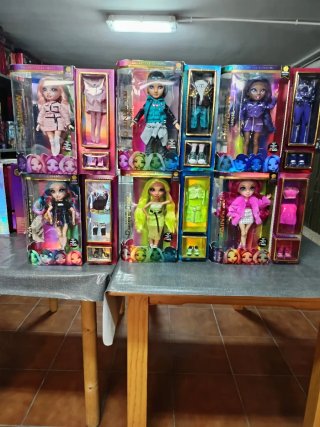 Set 6 Muñecas Rainbow High Serie 2