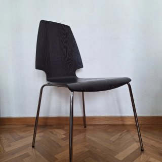 Silla de comedor Ikea madera y acero
