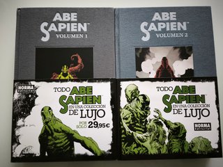 ABE SAPIEN. Mike Mignola- Volúmenes 1 y 2.