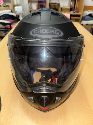 Casco Moto Caberg Negro Mate duke X