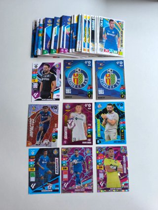 Lote de 70+ Cartas Adrenalyn Getafe CF