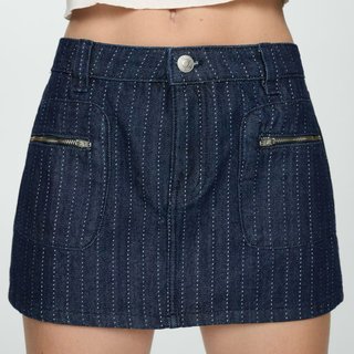 Minifalda Vaquera Mango Talla 40