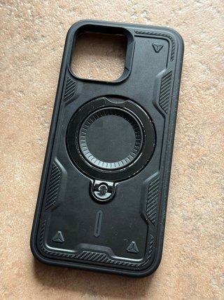 Cover per iPhone 16 Pro Max nera