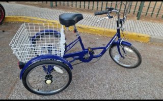 Bicicleta de 3 Ruedas Gomier con Canasta