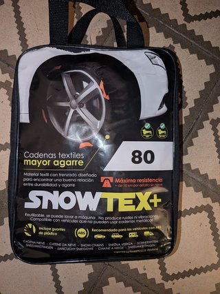 Cadenas Textiles para Nieve Snowtex+ Talla 80