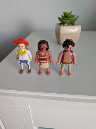 3 Figuras Playmobil Disney