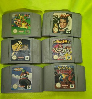 Lote 6 Juegos Nintendo 64