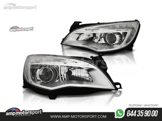 FAROS DELANTEROS LUZ DIURNA LED REAL DRL PARA OPEL ASTRA J