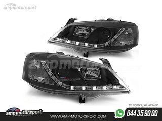 FAROS DELANTEROS LUZ DIURNA LED PARA OPEL ASTRA G