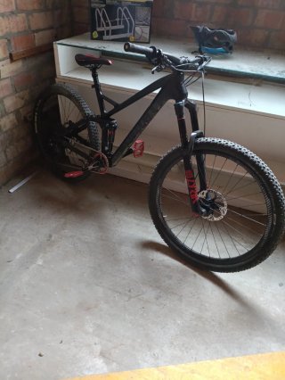 Bicicleta doble Ghost SL AMR Carbono