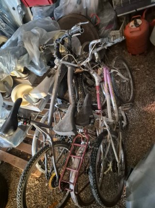 Lote de bicicletas