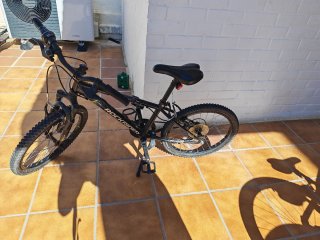 Bicicleta Infantil Rockrider Negra
