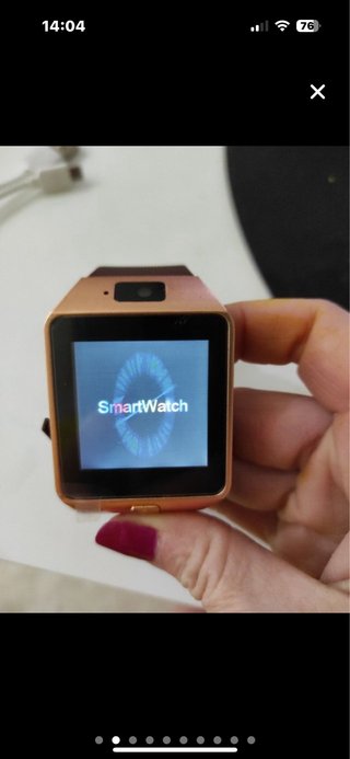 Smartwatch color oro rosa