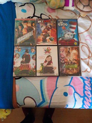 Lote de 6 Películas Infantiles en DVD
