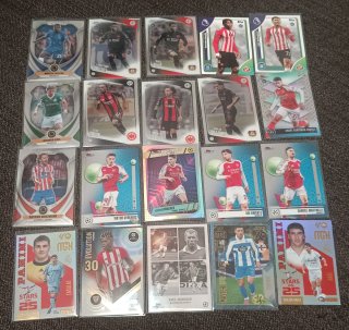 Lote de topps y panini