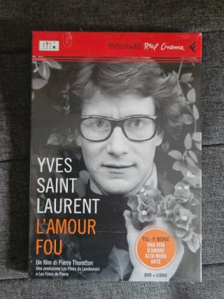 DVD + Libro Yves Saint Laurent L'Amour Fou