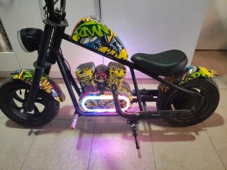 Moto Eléctrica Estilo Chopper