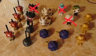 Figuras Coleccionables One Piece Kinder Joy
