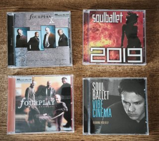 Lote de 4 CDs de Jazz
