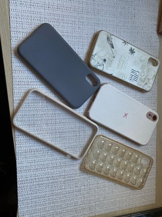 Confezione da 5 custodie per iPhone XR