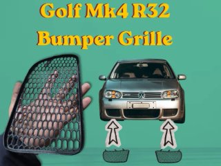 Rejilla Inferior Parachoques VW Golf 4 R32