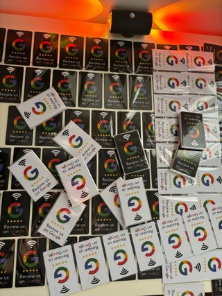 Set di schede NFC Google Review