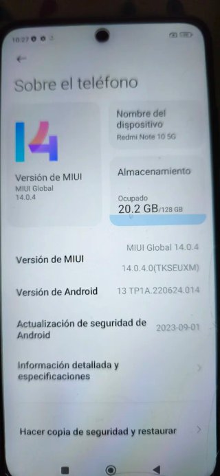 Xiaomi Redmi Note 10 5G 128GB