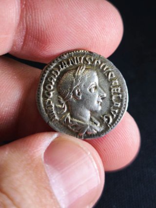Moneta Romana Imperatore Gordiano III