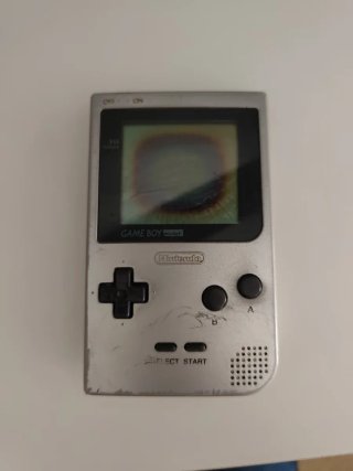 Nintendo Game Boy Pocket Plateada