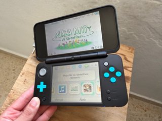 Nintendo 2DS XL Negra y Azul