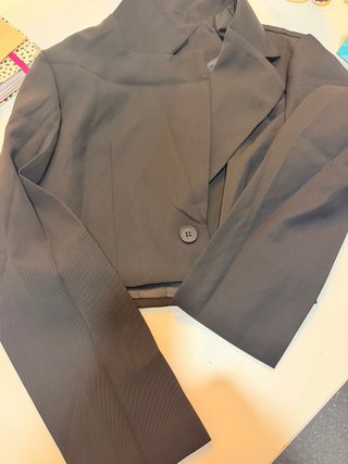 Chaqueta torera negra