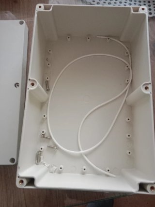 Caja de plástico estanca