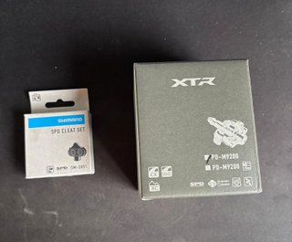 Pedales Shimano PD-M9200 y Calas SM-SH51