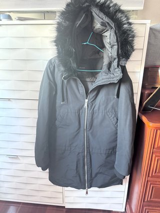 Plumífero Negro Zara Talla  xs