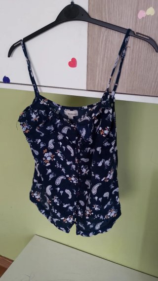 Camiseta Estampada Bershka Talla S