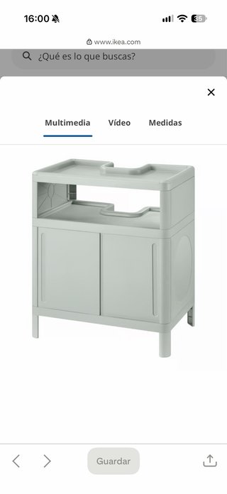 Mueble de baño IKEA IVÖSJÖN
