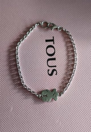 Pulsera de plata Oso Tous. Con embalaje original