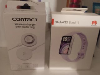 Huawei Band 11 y Cargador Inalámbrico