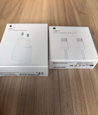 Cargador Apple 20W  + Cable USB-C
