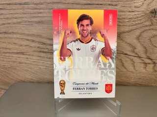 Cromo Panini Ferran Torres Selección Española