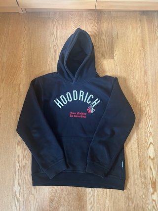 Felpa con cappuccio Hoodrich nera