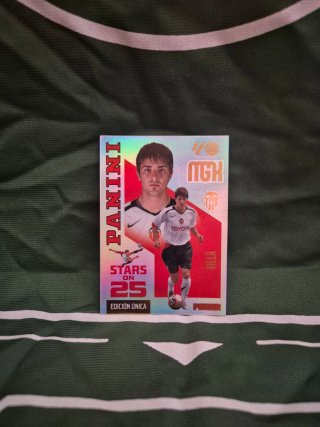 Carta Panini Megacracks Villa Stars on 25