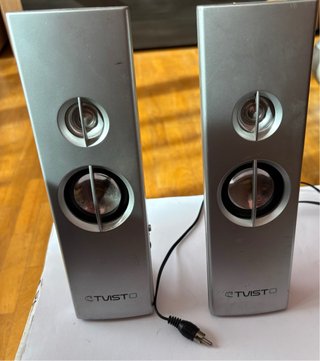 Altavoces Tvisto Plateados