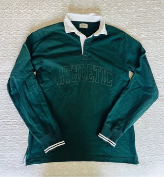 Polo Manga Larga Verde Sfera Men